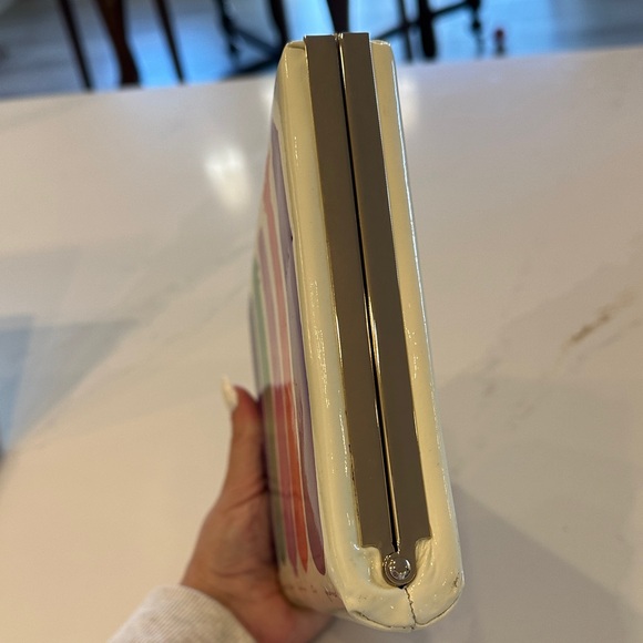 Kate Spade Multicolor Brushstroke Clutch - Picture 3 of 9